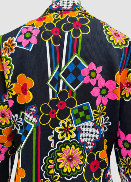 CHARLOTTA BY GLAZIER 60s Vintage Shirt • Small