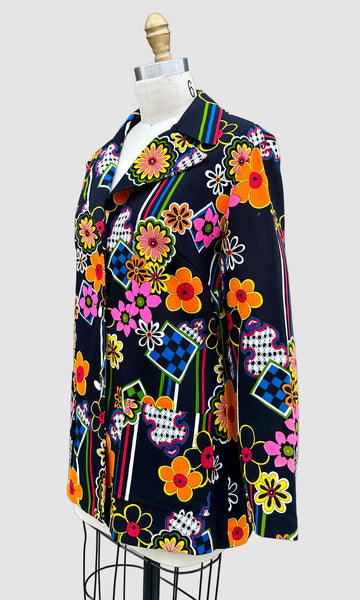 CHARLOTTA BY GLAZIER 60s Vintage Shirt • Small