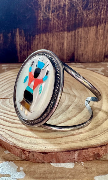 ZUNI DANCER Sterling Silver Cuff • 30g