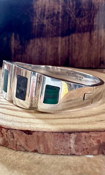 TAXCO MEXICO Sterling Silver Bracelet • 54g