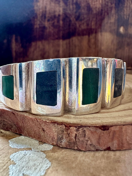 TAXCO MEXICO Sterling Silver Bracelet • 54g