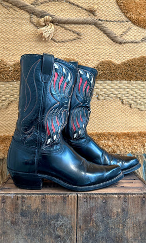 50s/60s ACME COWBOY BOOTS • Mens 9