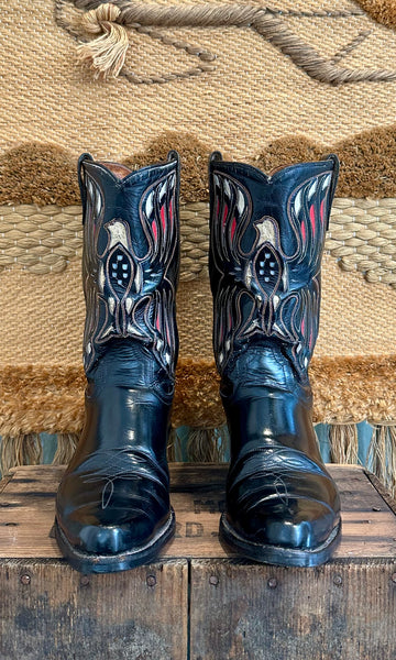 ACME VINTAGE 50s/60s Cowboy Boots • Mens 9