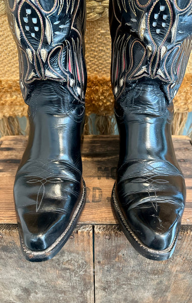 ACME VINTAGE 50s/60s Cowboy Boots • Mens 9