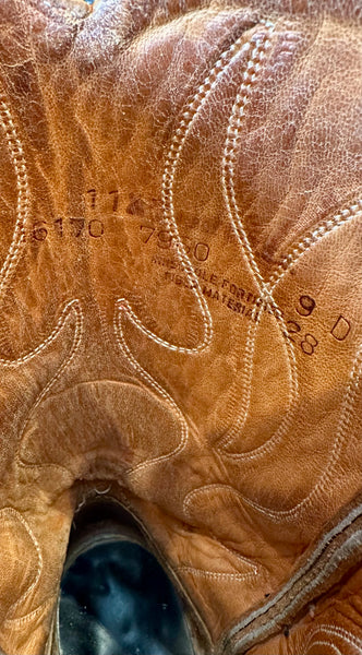 ACME VINTAGE 50s/60s Cowboy Boots • Mens 9