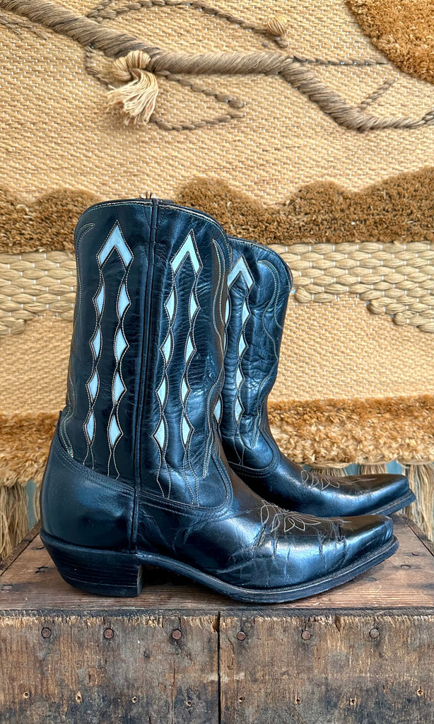 ACME VINTAGE 60s Cowgirl Boots • Womens 7.5/8