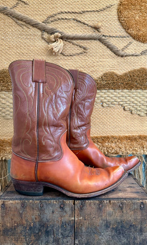 HYER VINTAGE 70s COWBOY Boots • Mens 10