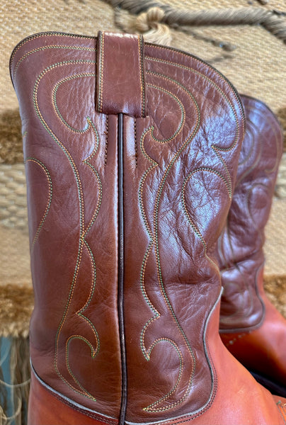 HYER VINTAGE 70s COWBOY Boots • Mens 10