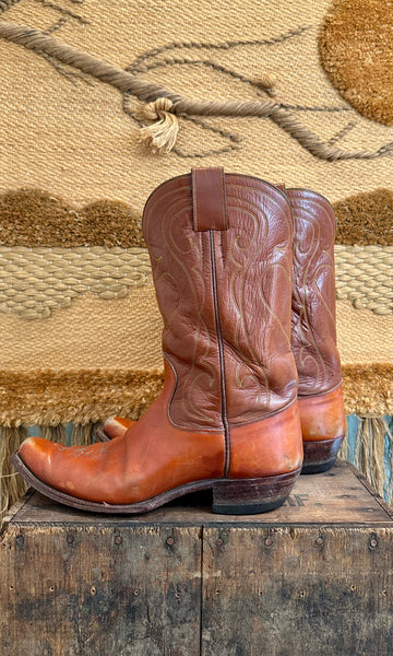 HYER VINTAGE 70s COWBOY Boots • Mens 10