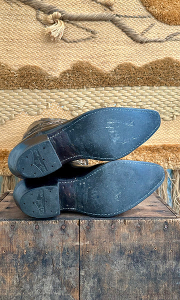 ACME VINTAGE 50s/60s Cowboy Boots • Mens 9