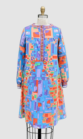 ARÉMIS ITALIAN 70s Vintage Dress • Sm. to Med.