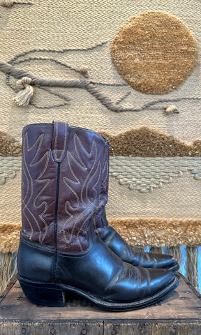 ACME TWO TONE Cowboy Boots • Mens size 9D