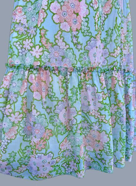 PEGGY BARKER Vintage 70s Dress • Small
