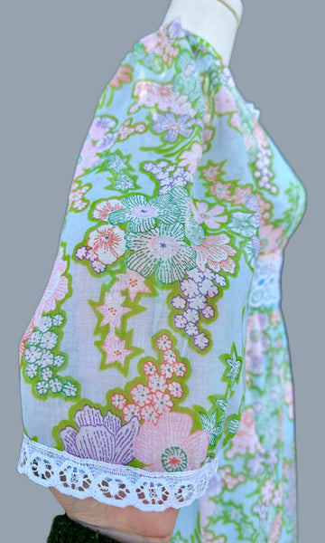 PEGGY BARKER Vintage 70s Dress • Small