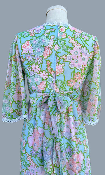 PEGGY BARKER Vintage 70s Dress • Small