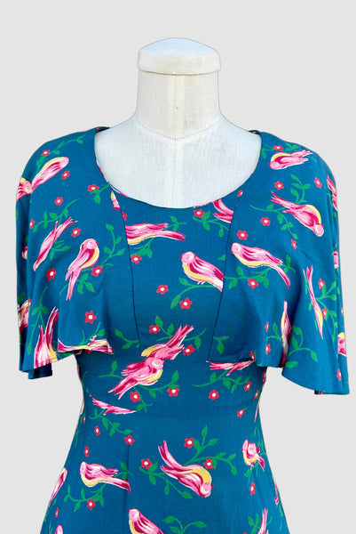 VINTAGE BIRDIE 70s Dress • X-Small