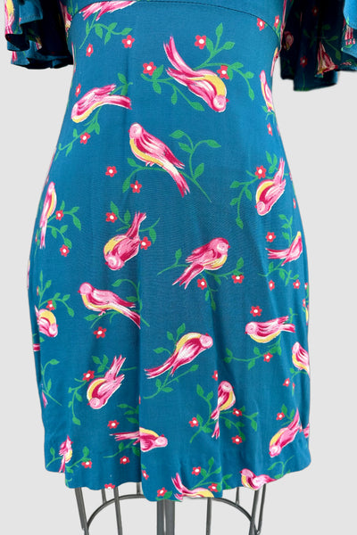 VINTAGE BIRDIE 70s Dress • X-Small