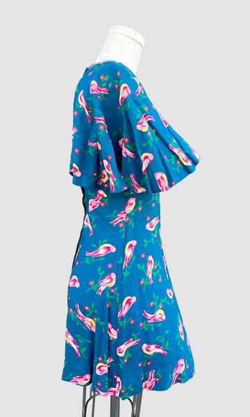 VINTAGE BIRDIE 70s Dress • X-Small