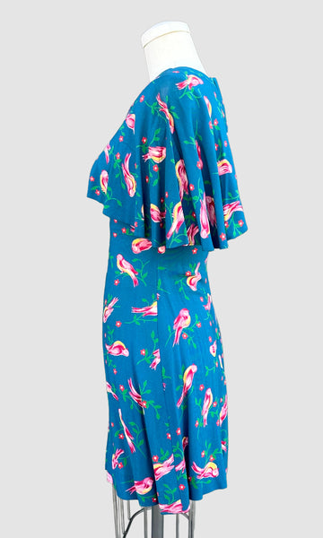 VINTAGE BIRDIE 70s Dress • X-Small