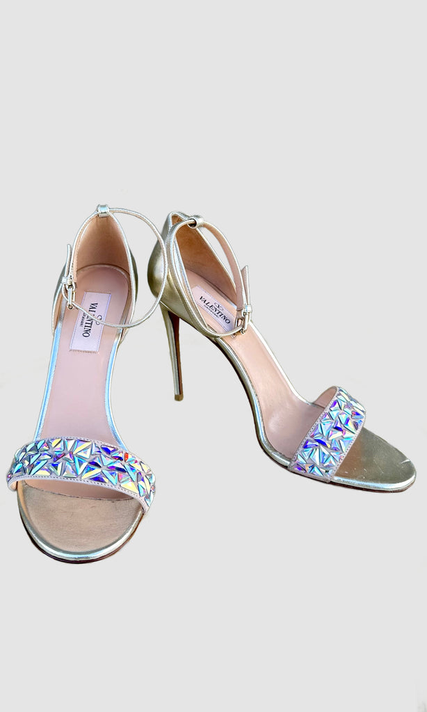 VALENTINO GARAVANI Iridescent Prism Heels • 6