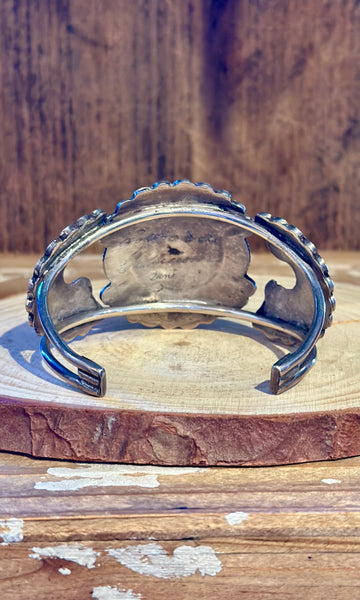 ROGER & LELA CELLICION Vintage Zuni Sun Face Cuff