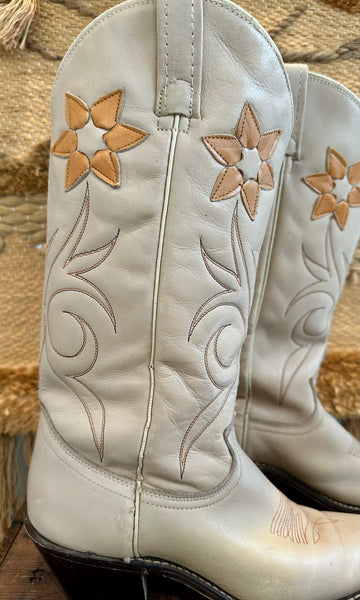 ACME Vintage 70s Cowgirl Boots • Womens size 7.5