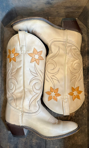 ACME Vintage 70s Cowgirl Boots • Womens size 7.5