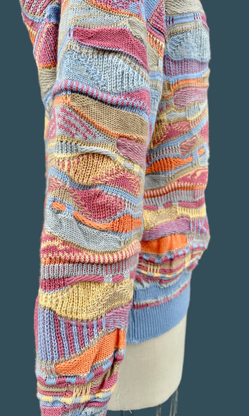 PURELY AUSTRALIAN Clothing Co Vintage 80s Knit Sweater • Med. to Lg.