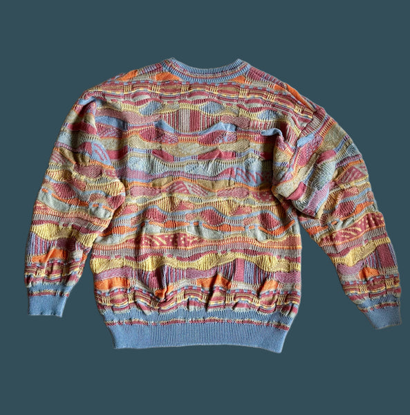 PURELY AUSTRALIAN Clothing Co Vintage 80s Knit Sweater • Med. to Lg.