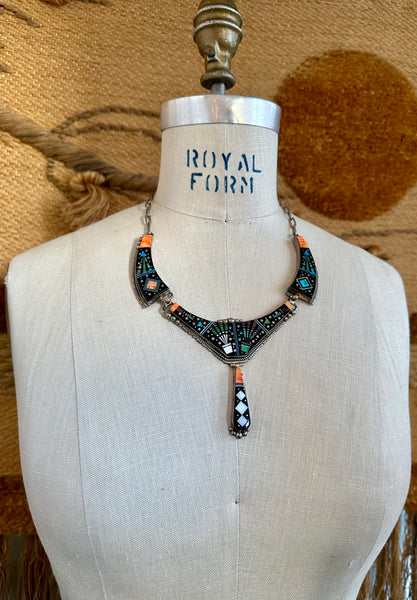 NAVAJO RAY JACK Night Sky Necklace & Earring Set