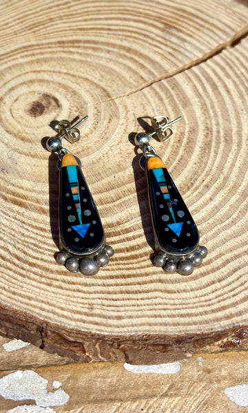 NAVAJO RAY JACK Night Sky Necklace & Earring Set
