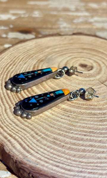 NAVAJO RAY JACK Night Sky Necklace & Earring Set