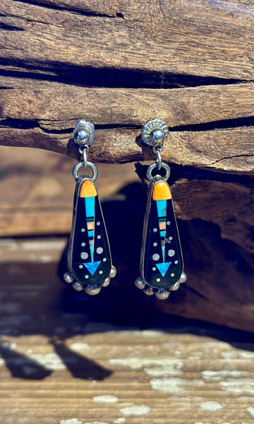 NAVAJO RAY JACK Night Sky Necklace & Earring Set