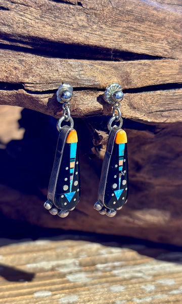 NAVAJO RAY JACK Night Sky Necklace & Earring Set