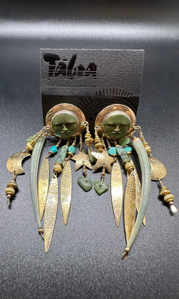 TABRA TURQUOISE MOON Earrings