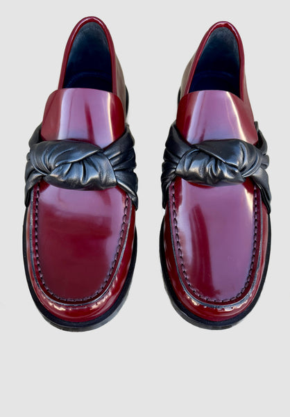 CELINE PARIS Patent Leather Loafers • 6