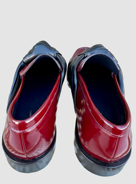 CELINE PARIS Patent Leather Loafers • 6