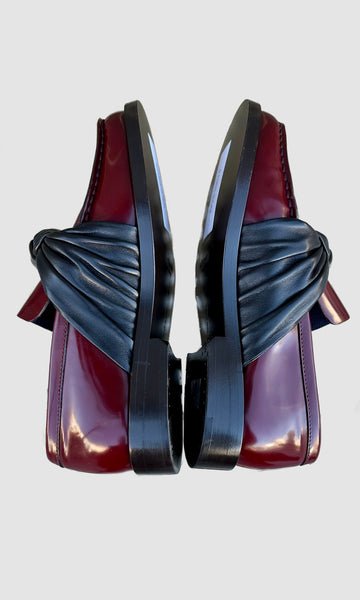 CELINE PARIS Patent Leather Loafers • 6