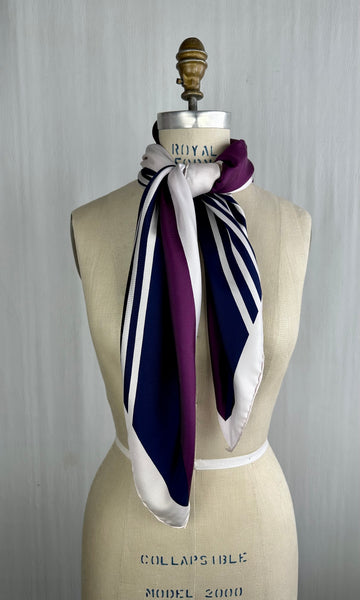 YVES SAINT LAURENT Deadstock Silk Scarf