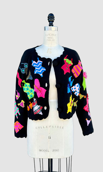 MICHAEL SIMON Vintage 90s Swimsuits Sweater • Med. to Lg.