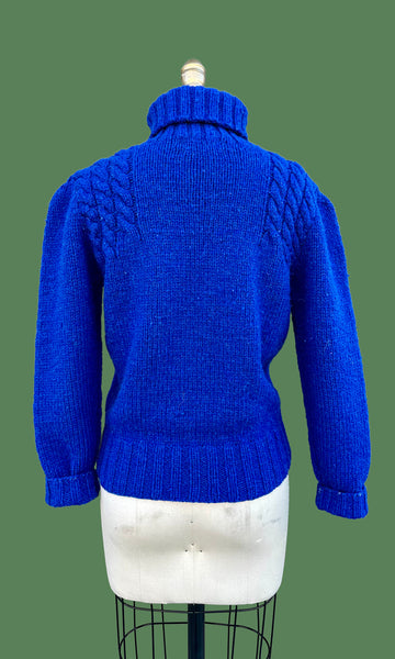 RALPH LAUREN Polo Vintage 80s/90s Cable Knit Sweater • Medium
