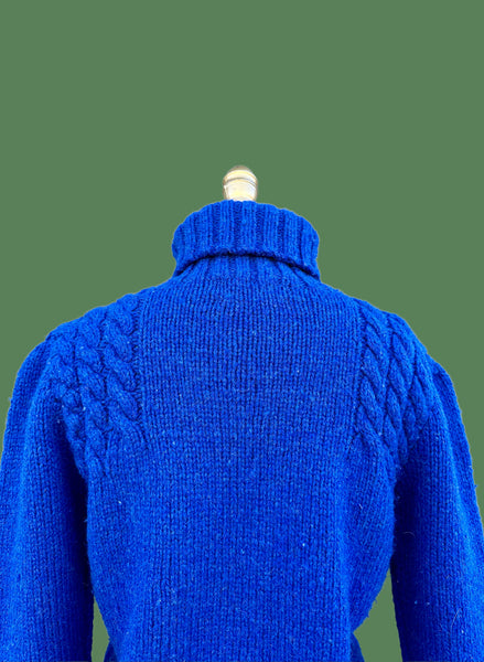 RALPH LAUREN Polo Vintage 80s/90s Cable Knit Sweater • Medium