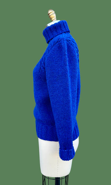 RALPH LAUREN Polo Vintage 80s/90s Cable Knit Sweater • Medium