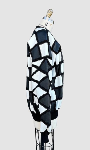 CHRISTINE PHILLIPE Vintage California 80s/90s Leather Jacket • Large