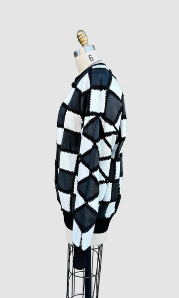 CHRISTINE PHILLIPE Vintage California 80s/90s Leather Jacket • Large