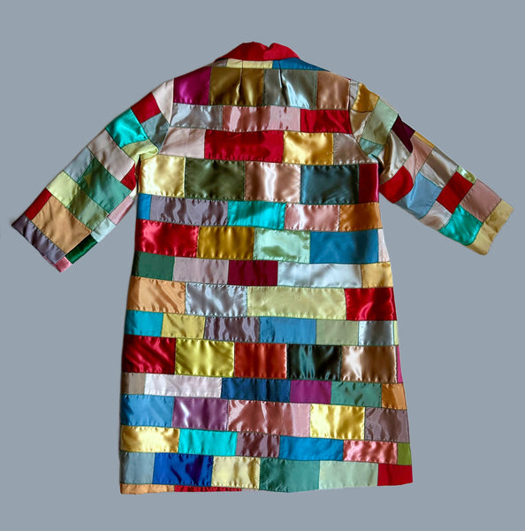 HANDMADE PATCHWORK Vintage 70s Jacket • Medium