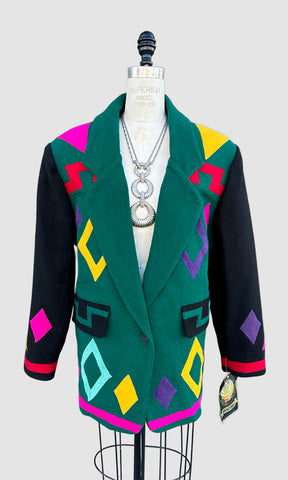 BRAETAN TIMELESS ORIGINALS 90s Long Wool Coat • Med. to Lg.