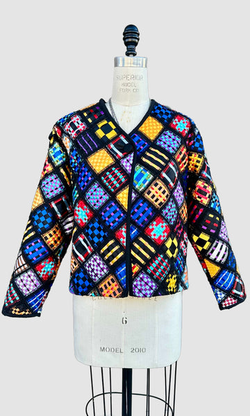 SOUL MATES Ribbon Woven Jacket • Sm. to Med.