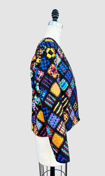 SOUL MATES Ribbon Woven Jacket • Sm. to Med.