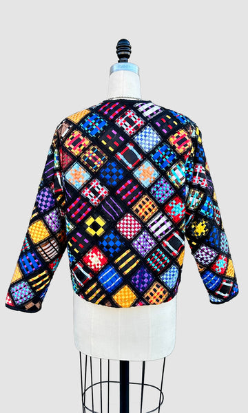 SOUL MATES Ribbon Woven Jacket • Sm. to Med.